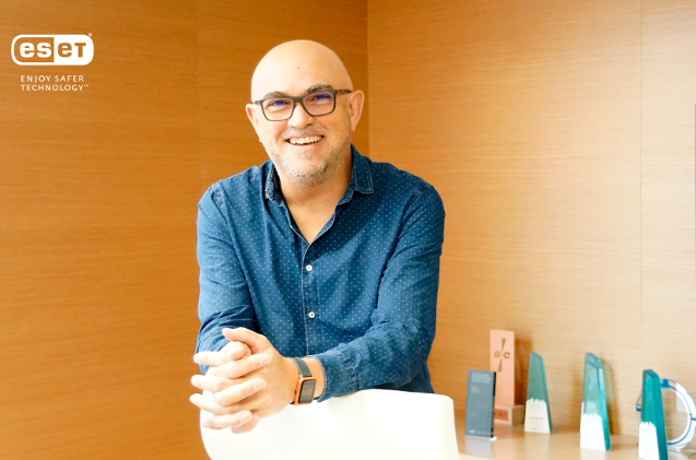 Carlos Tortosa, director de canal y grandes cuentas de Eset.