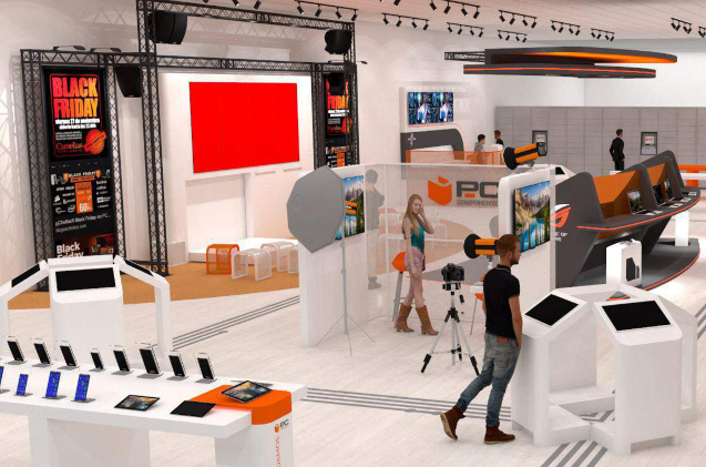 Xperience Center de PcComponentes en Barcelona.