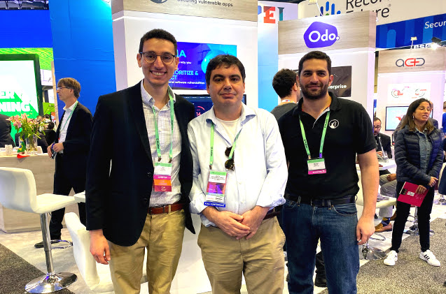 Roi Cohen, Javier Modúbar y Michael Assraf.