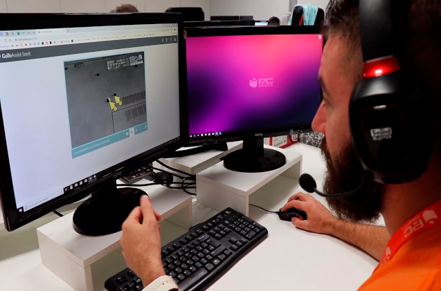 Soporte remoto de PcComponentes.