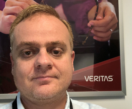 Santiago Sánchez, channel technical sales de Veritas