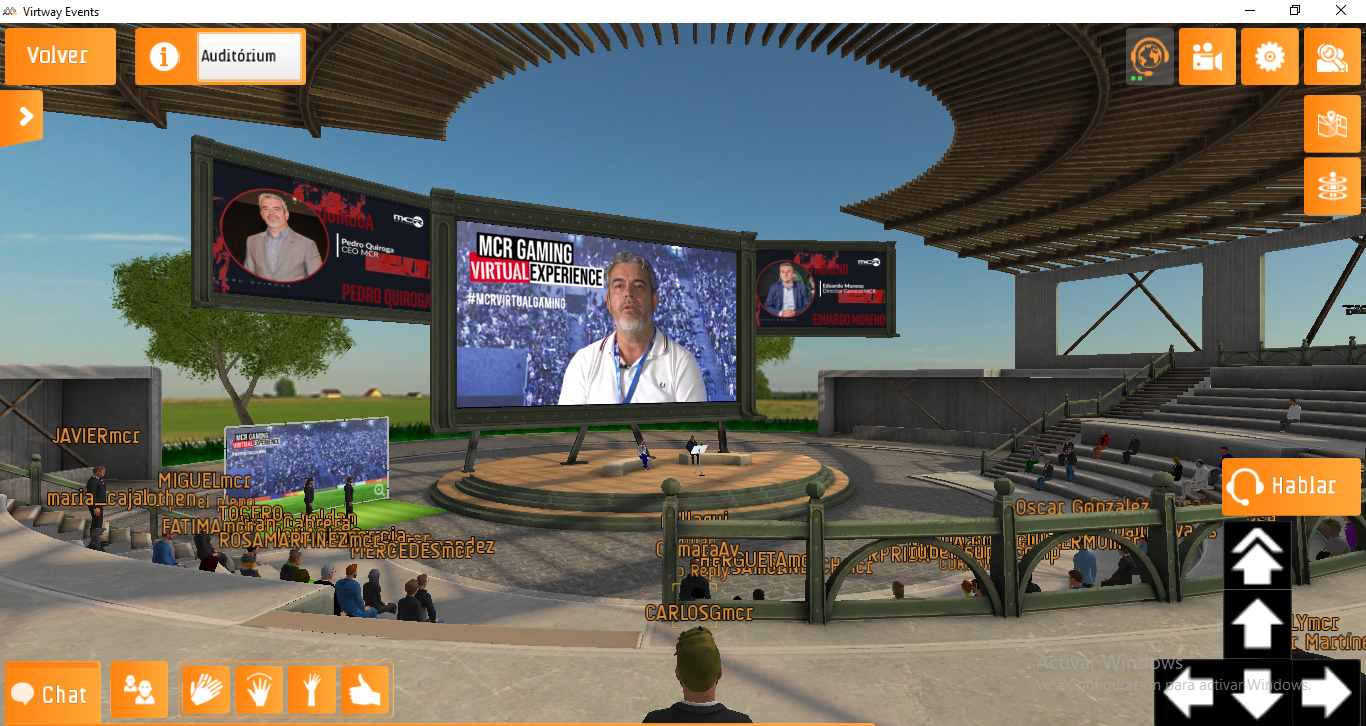 Pedro Quiroga participa en el evento gaming 2020 de MCR.