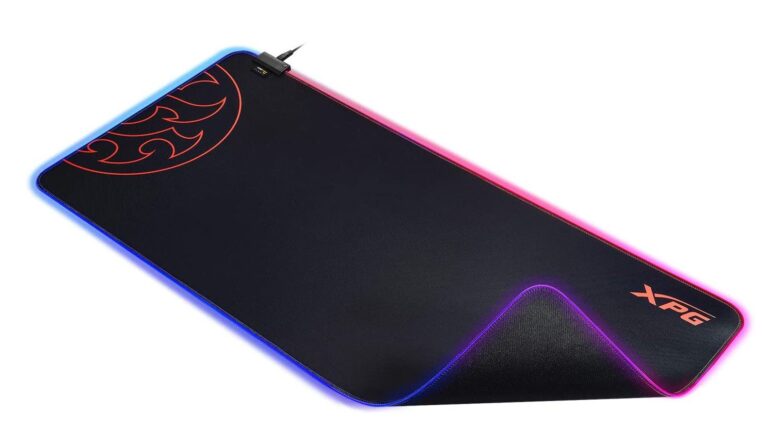 Alfombrilla gaming de XPG.