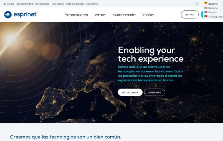 Esprinet renueva su web