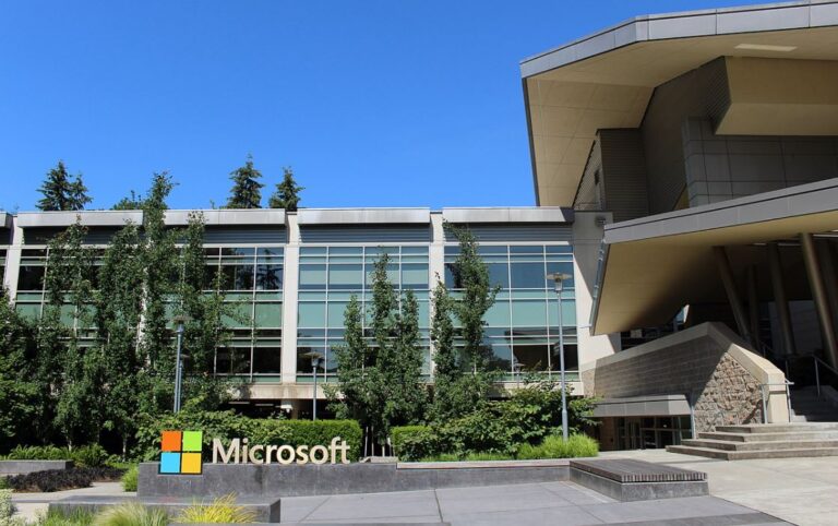 Oficinas centrales de Microsoft en Seattle.