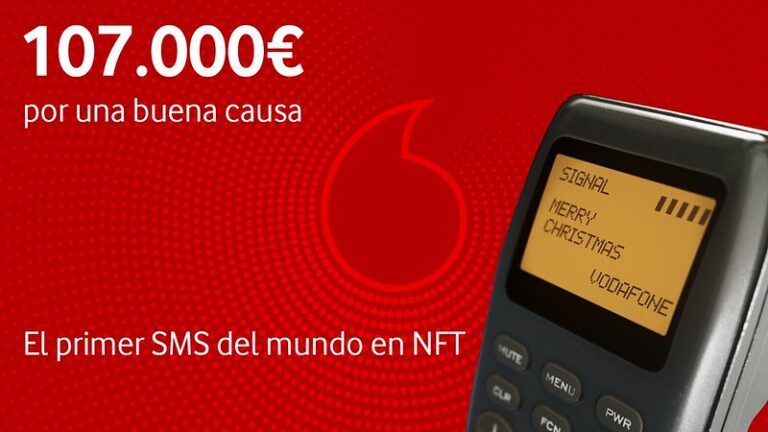 107.000 euros: el precio del primer SMS del mundo.