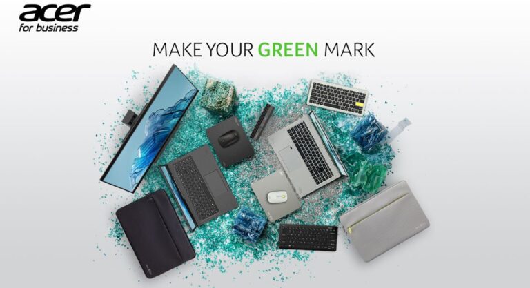 Trabajo híbrido y sostenible con Acer TravelMate