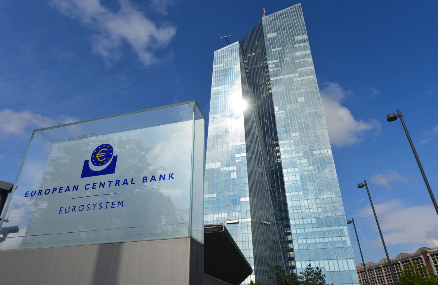 Banco Central Europeo, en Frankfurt (Adobe).