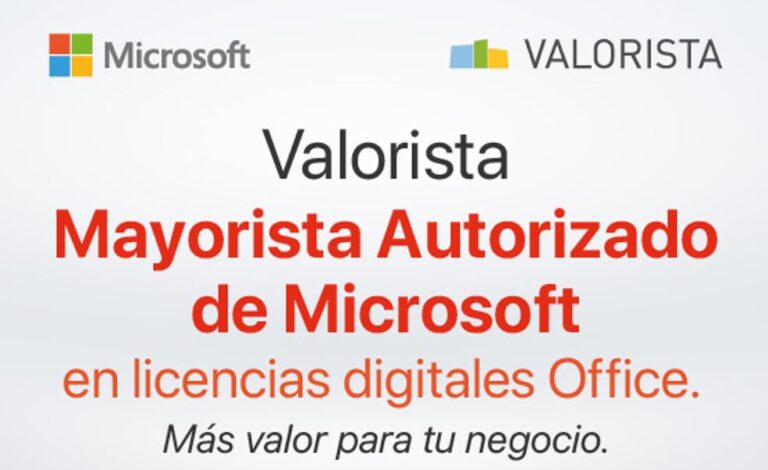 Valorista, nuevo mayorista autorizado de Microsoft para la distribución de licencias digitales de Office