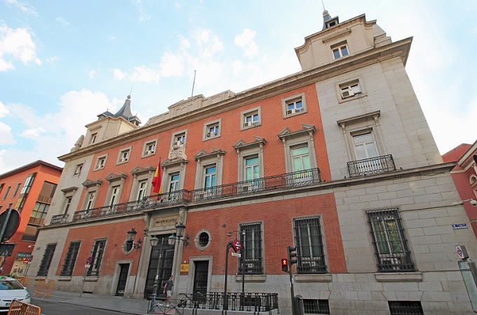 Sede del Ministerio de Justicia, en Madrid.