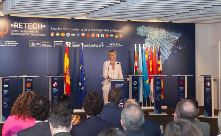 Carme Artigas, en la presentación de Retech Ciberseguridad.