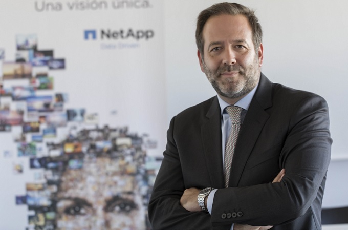 Ignacio Villalgordo, director general de NetApp. 