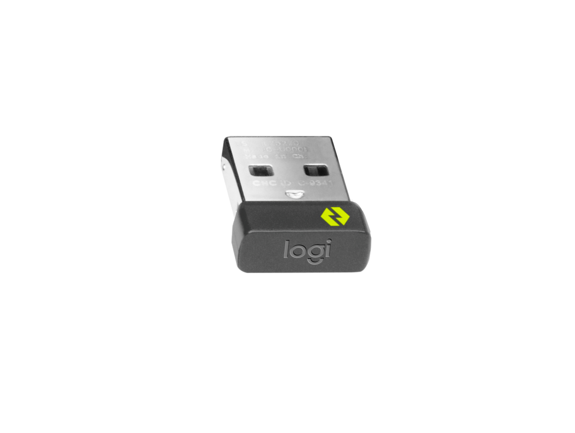 Botón USB de Logi Bolt. 