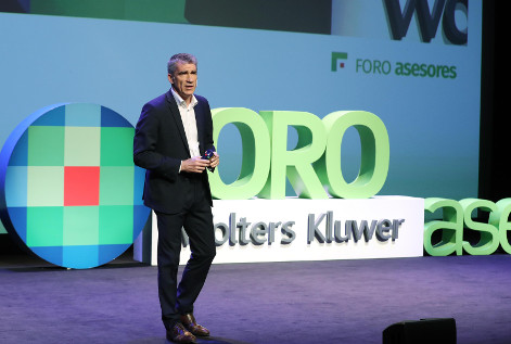 Josep Aragonés, en un evento de Wolters Kluwer. 