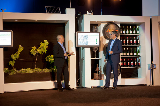 Los sensores ubicados en los viñedos de Bodegas Barbadillo permiten monitorizar la cosecha Los sensores ubicados en los viñedos de Bodegas Barbadillo permiten monitorizar la cosecha