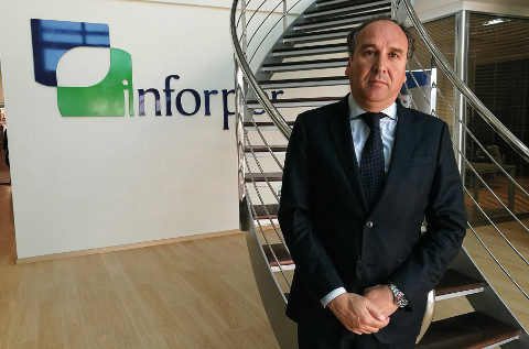Ramón Martí, en las instalaciones de Inforpor. 
