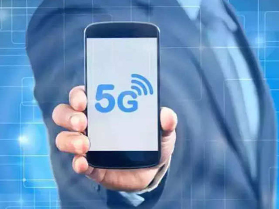 Teléfono 5G. 