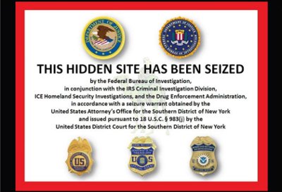 Aspecto actual del portal Silk Road