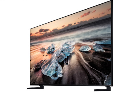 Televisor QLED 8K de Samsung presentado en la edición 2018 del IFA de Berlín. 