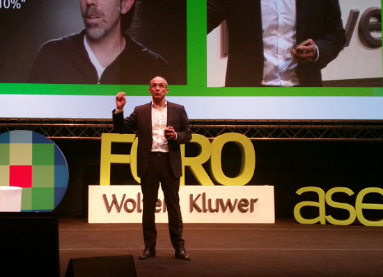 Isaac Hernández, en el Foro Asesores 2017 de Wolters Kluwer. Isaac Hernández, en el Foro Asesores 2017 de Wolters Kluwer.