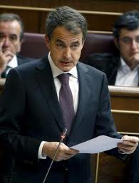 El expresidente del Gobierno Zapatero. 