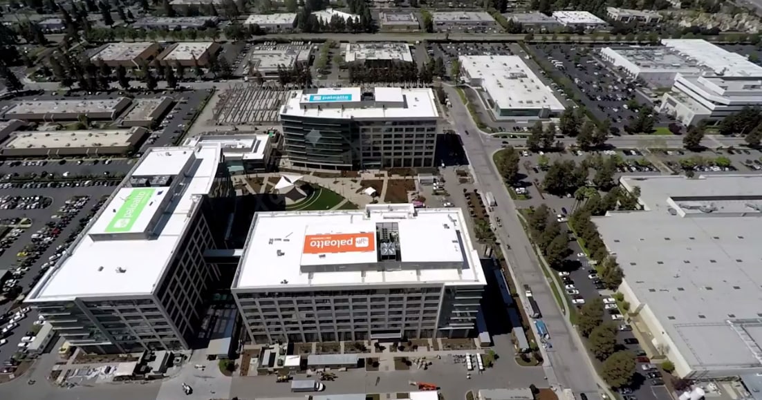 Oficinas centrales de Palo Alto Networks en California. 